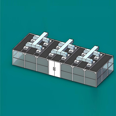 কেনা Huuao ISO 5/6/7/8 Standard Dust Free Modular Clean Room Design Professional Project Cleanroom Modular with Low Cost online manufacture