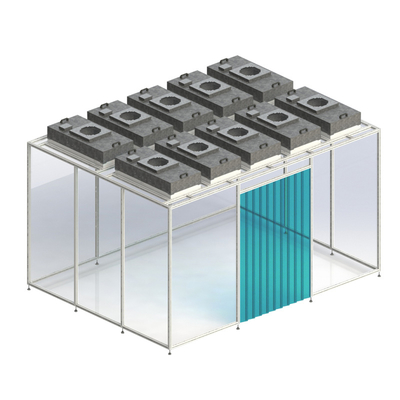কেনা Huuao Pharmaceutical Clean Booth Hard Wall Modular Mobile Cleanroom Custom Cleanroom Softwall Portable HVAC Modular Clean Room Mini Cleanroom online manufacture