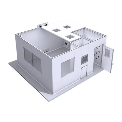 কেনা Huaao Pharmaceutical Clean Booth Sandwich Panel Ceiling Modular Clean Room Solutions for GMP Dust Free Cleanroom Project/Electric Industry/ISO4-8 online manufacture