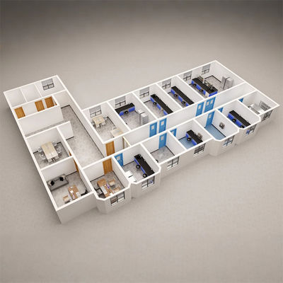 কেনা Huuao ISO7 ISO8 GMP Cleanroom Modular Clean Room Class 100 Customized Clean Room Engineering Clean Room Project GMP/ISO Clean Room for Pharmaceutical Modular Cleanroom System Project with CE Certifica online manufacture