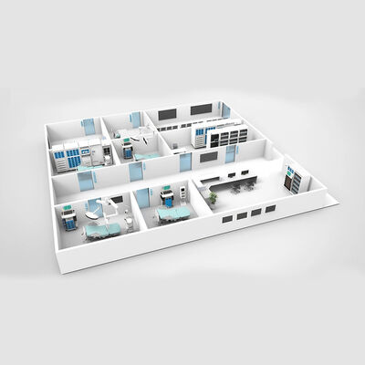 কেনা হুয়াওয়ে জিএমপি স্ট্যান্ডার্ড আইএসও 7 ধুলোমুক্ত অগ্নিরোধী আধুনিক মডুলার ক্লিনরুম কর্মশালা / হাসপাতালের জন্য বিনামূল্যে ডিজাইন 200 বর্গ মিটার MOQ অনলাইনে উৎপাদন