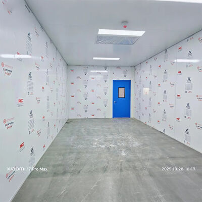 হুয়াও ডাস্ট ফ্রি ক্লিনরুম আইসো ৭ ৮ লেভেল প্রিফ্যাব্রিকেটেড ক্লিনরুম মডুলার ফর ইন্ডাস্ট্রি ক্লিনরুম